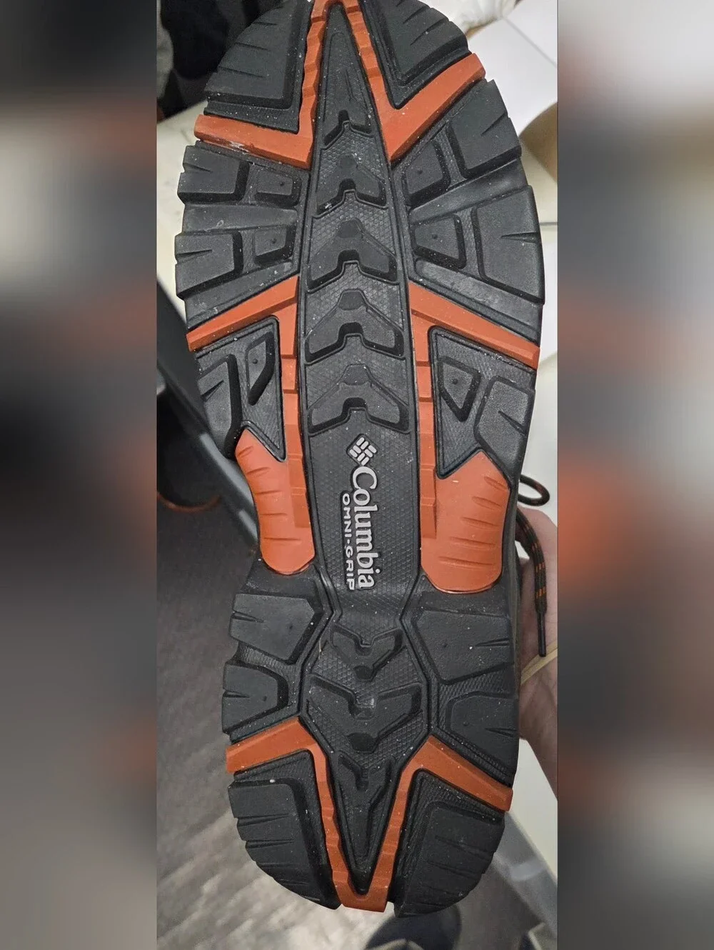 Columbia Men's Gunnison II Omni-Heat Hiking Snow Boots Brown Size 14 Wide.